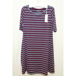 Wineyard Wines  Striped Sankaty Sun Protection Swing Dress